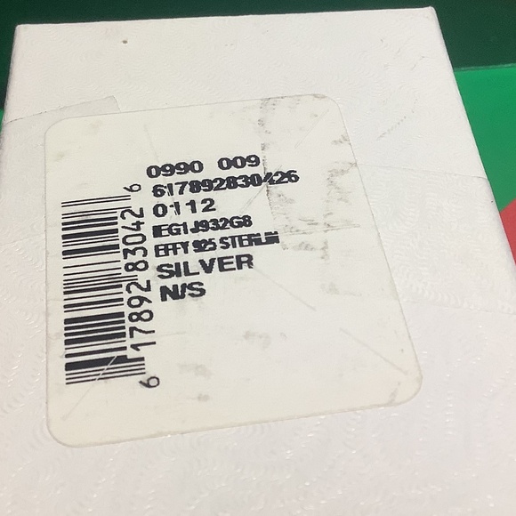 Sterling Silver & 18K Rose Gold Hoop Earrings, EFFY - Picture 11 of 11